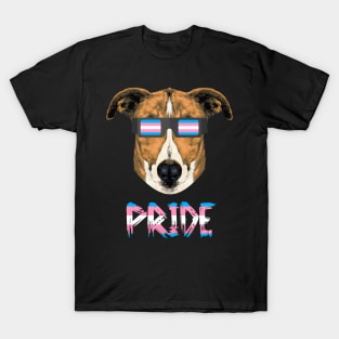 Greyhound Transgender Flag Lgbt T-Shirt